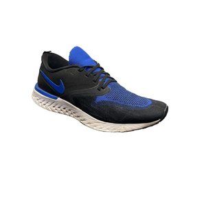 Nike Mens Odyssey React AH1015-011 Blue Fabric Running Shoes Sneakers Size 11